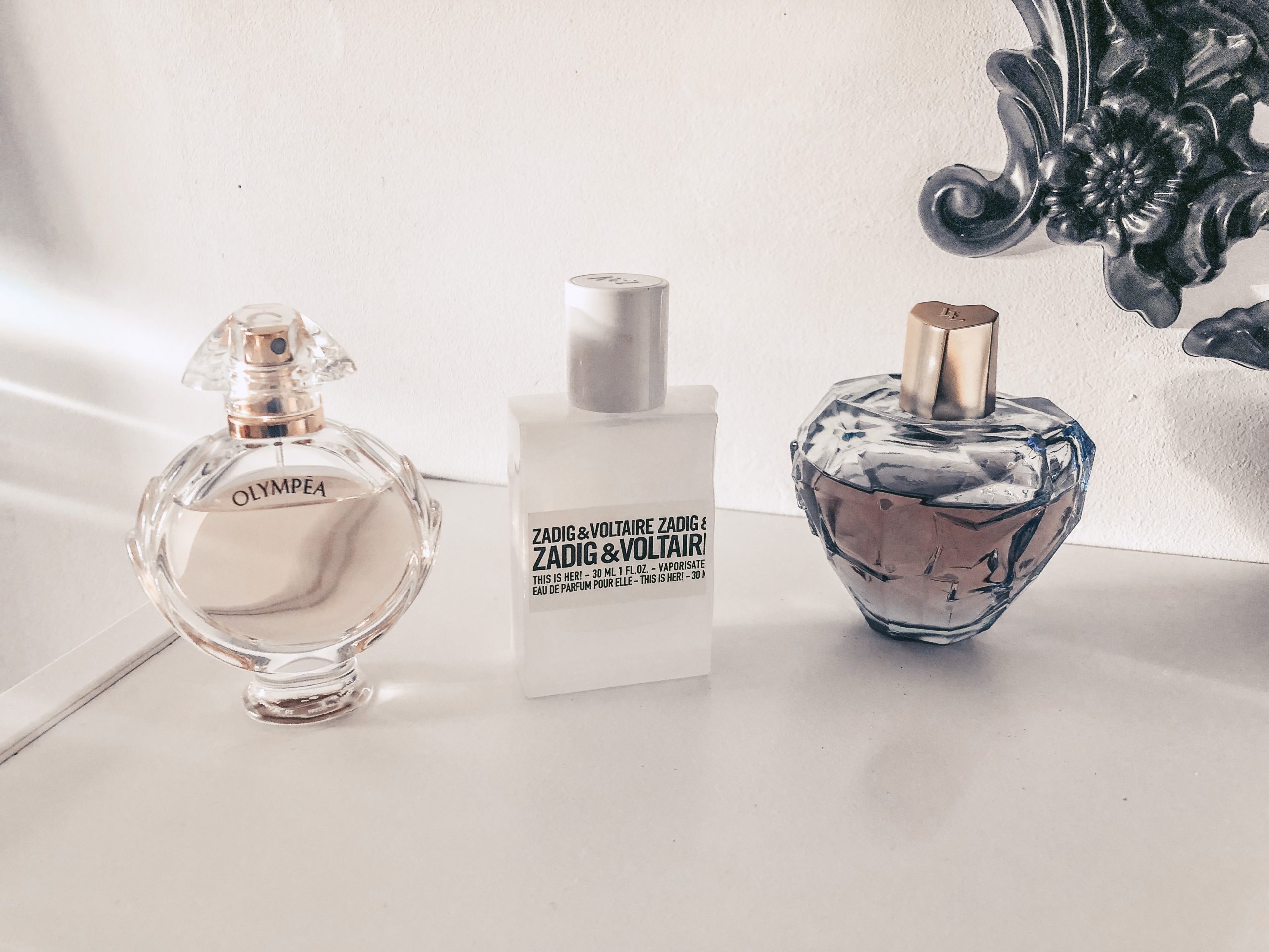 Ma collection de parfums : Paco Rabanne, Lolita Lempicka, Zadig & Voltaire