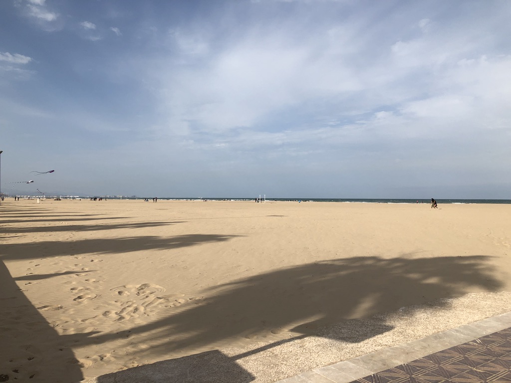 la plage Malva-Rosa à Valencia