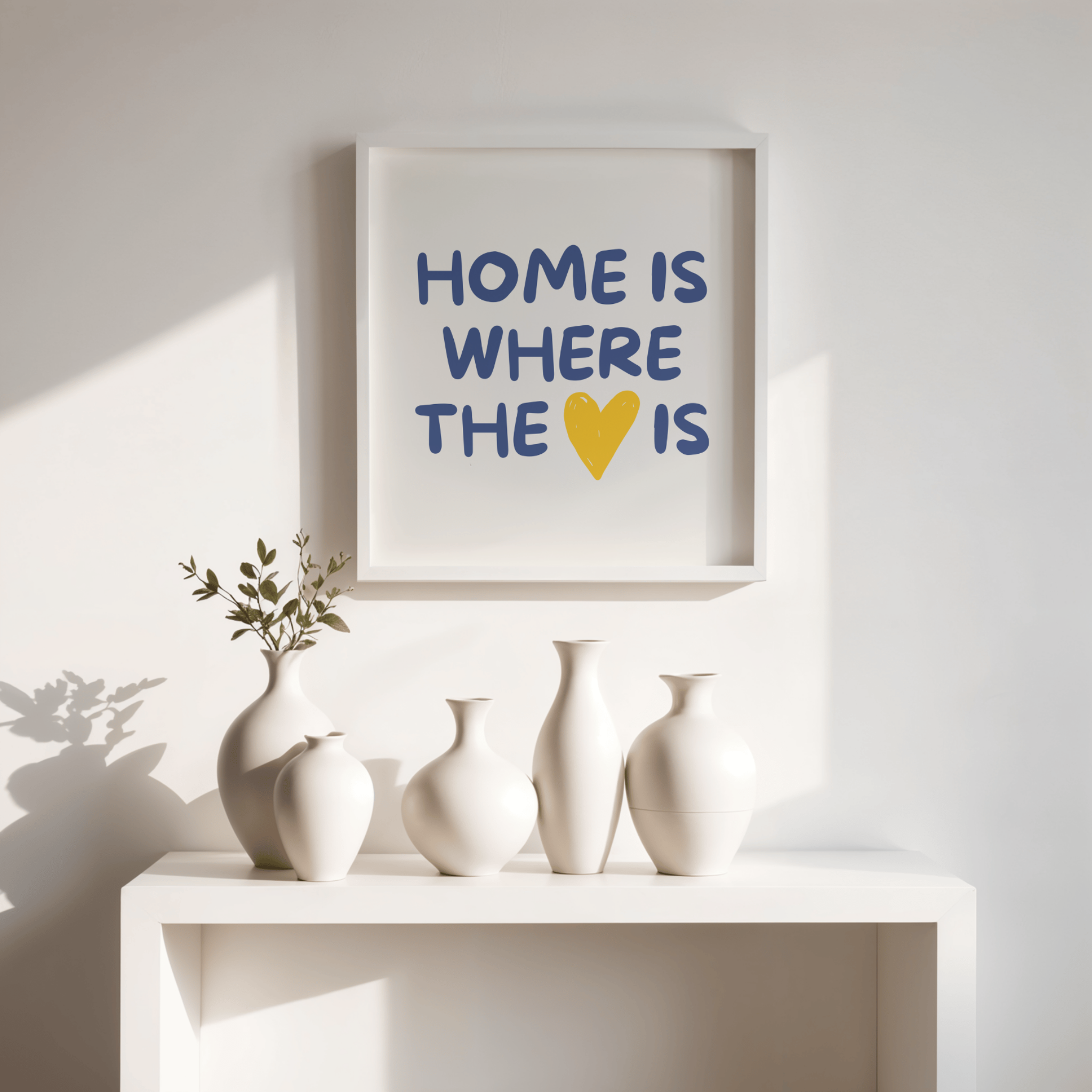 affiche citation home is where the heart is 4