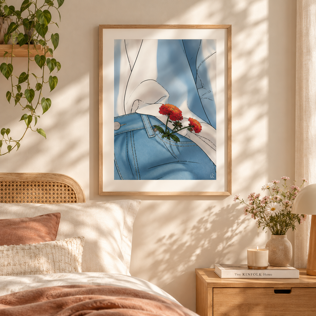 affiche jean & fleurs 3