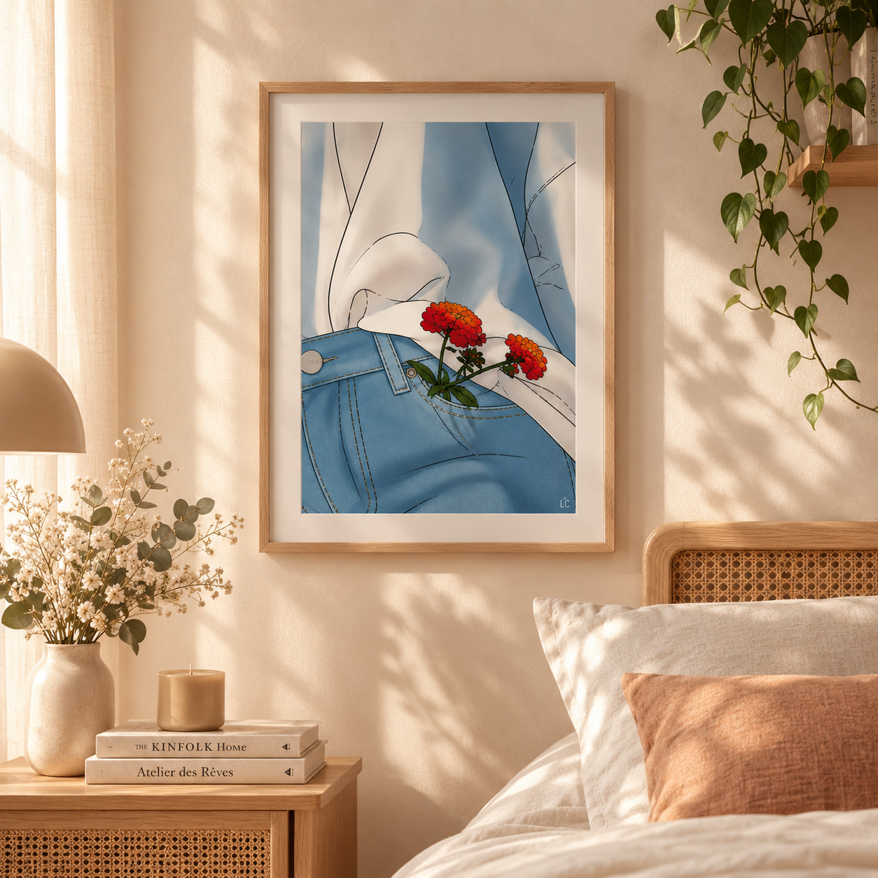 affiche jean & fleurs 4