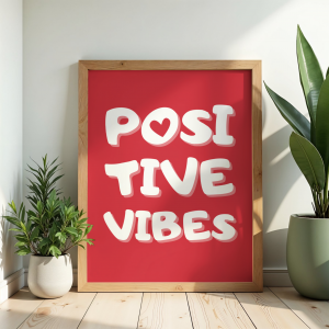 affiche positive vibes 1