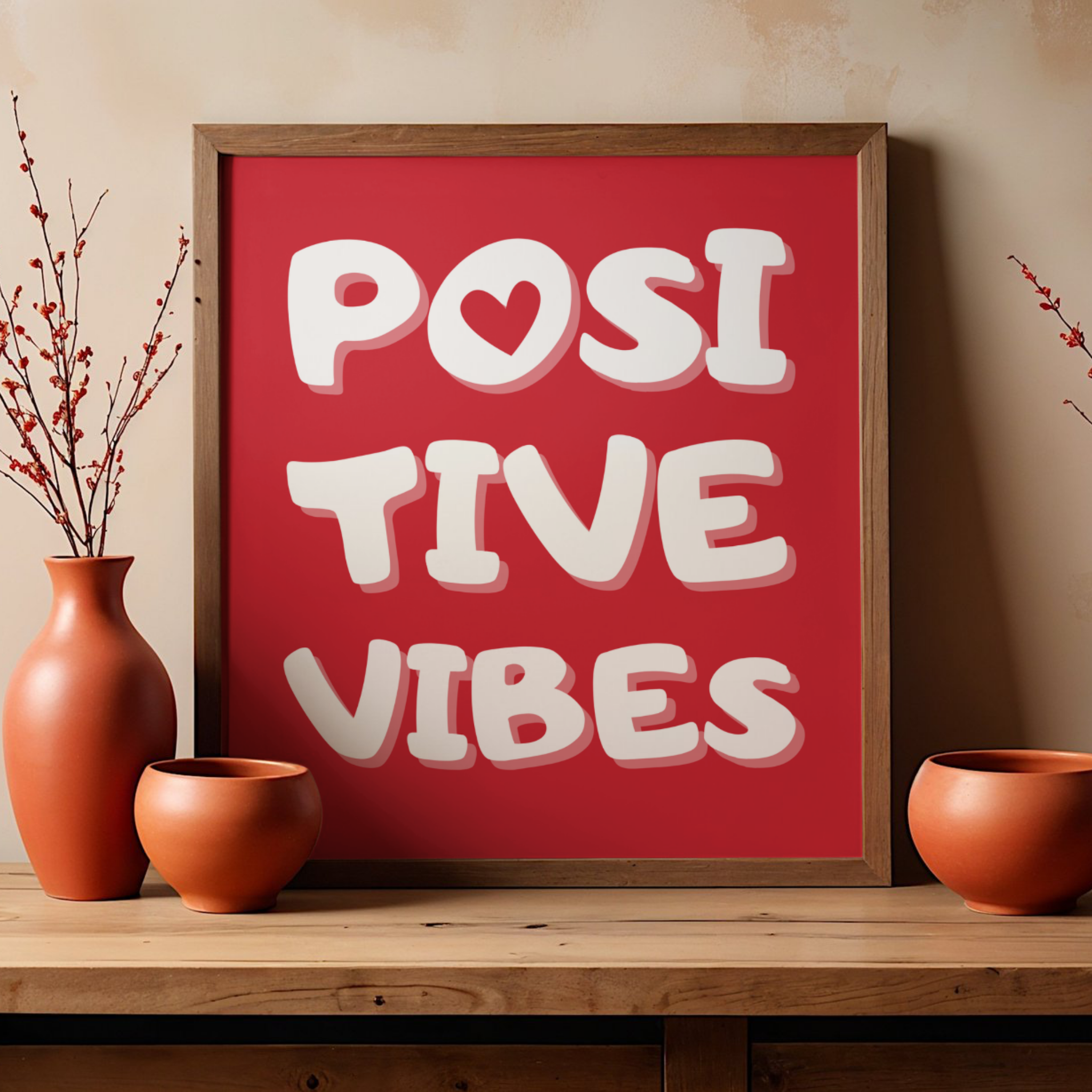 affiche positive vibes 3