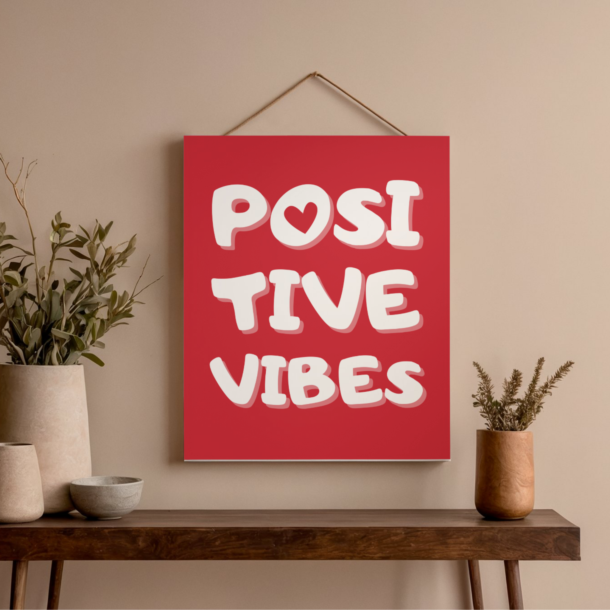affiche positive vibes 5