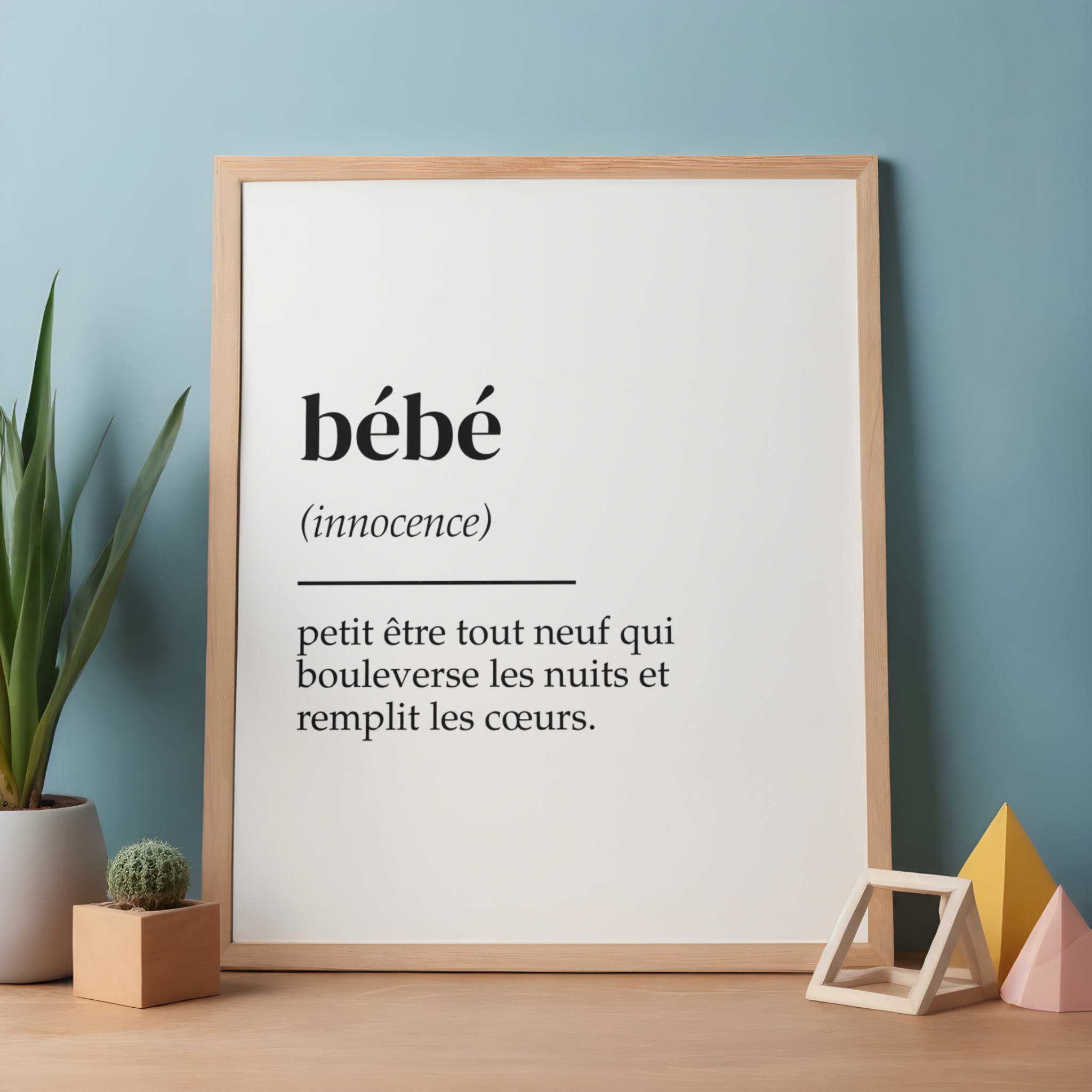 affiche définition bébé 4