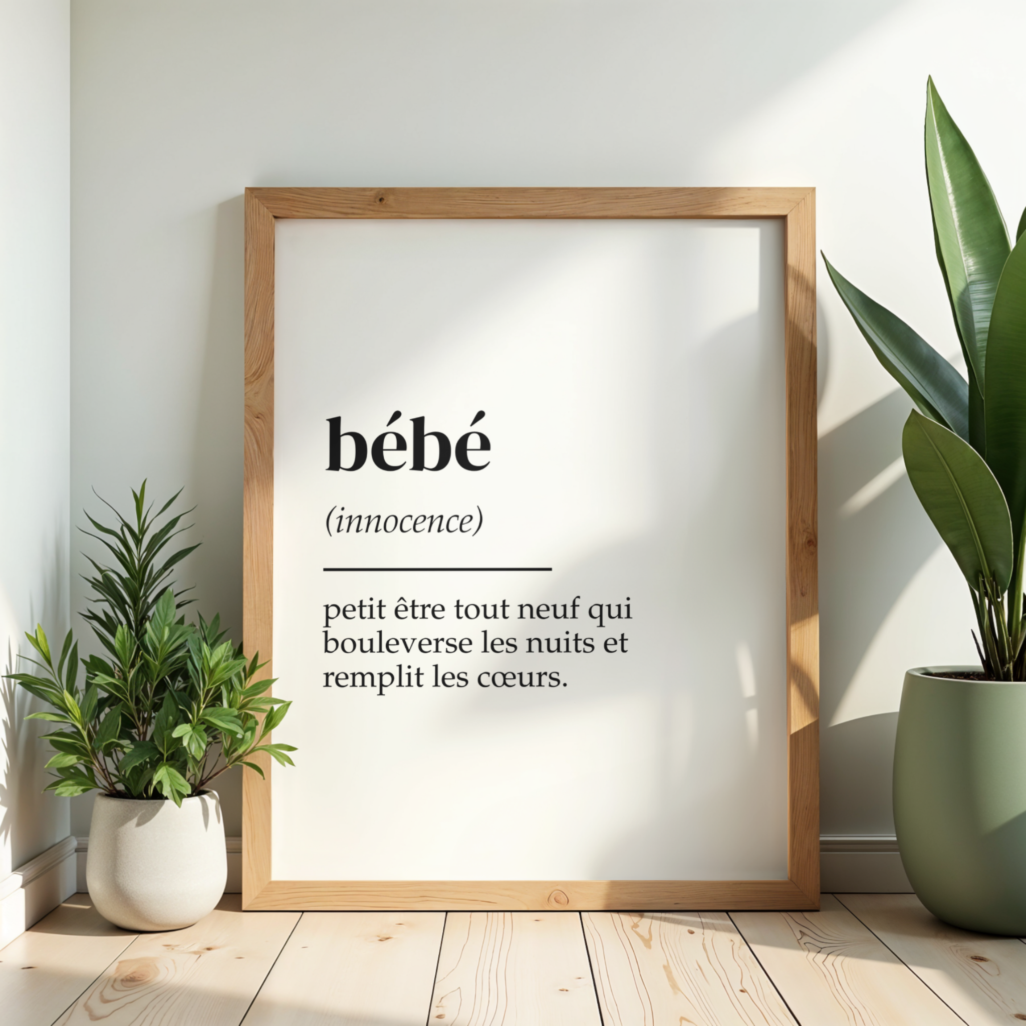 affiche définition bébé 5