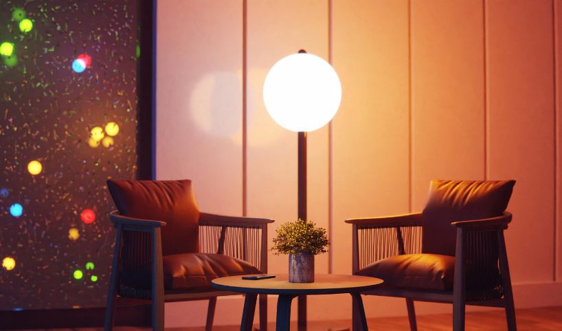 lumière tamisée idéale dans une salle de massage cocooning