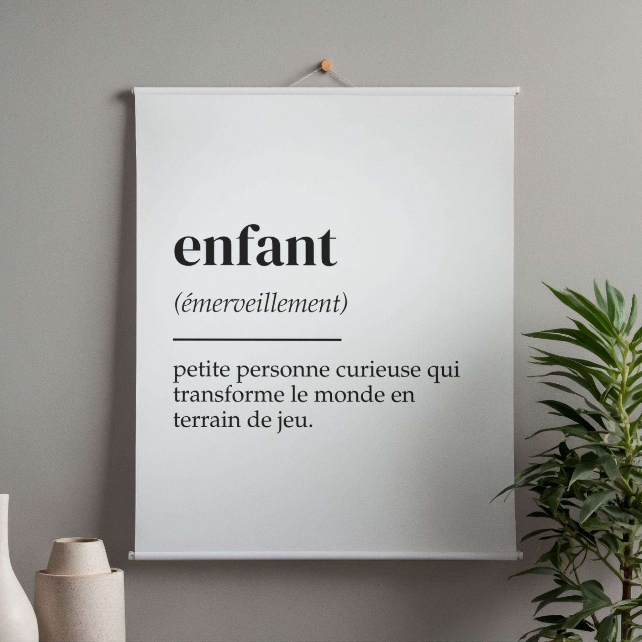affiche définition enfant 5