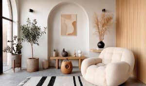 20 idées déco pour un salon beige et bois