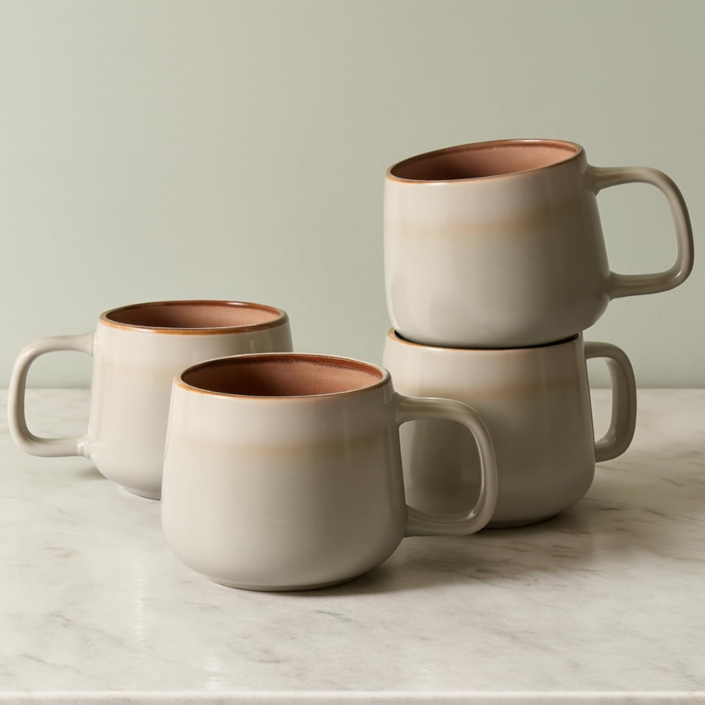 grandes tasses à café en céramique