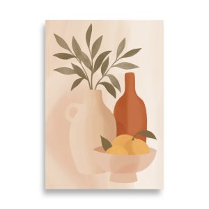 Affiche nature morte méditerranéenne